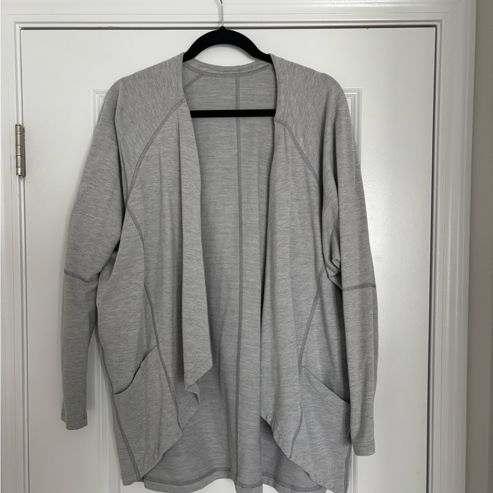 Lucy Light Gray Women's Cardigan